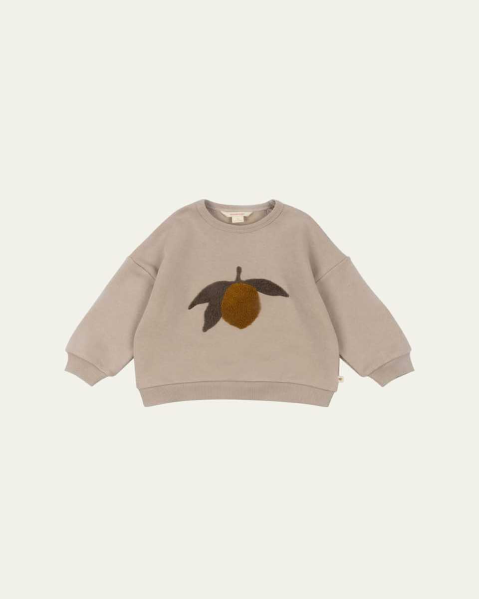 Kid's Lou Lemon Graphic Sweatshirt, Size 9M-10